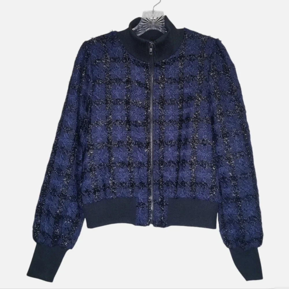 Marled elegant bomber